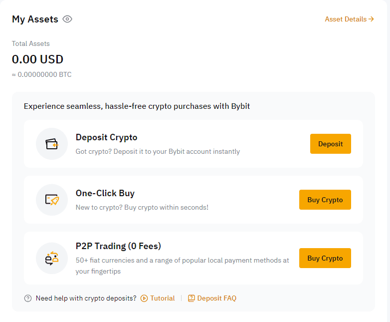 Bybit Deposit 1